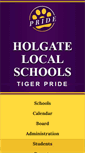 Mobile Screenshot of holgateschools.org